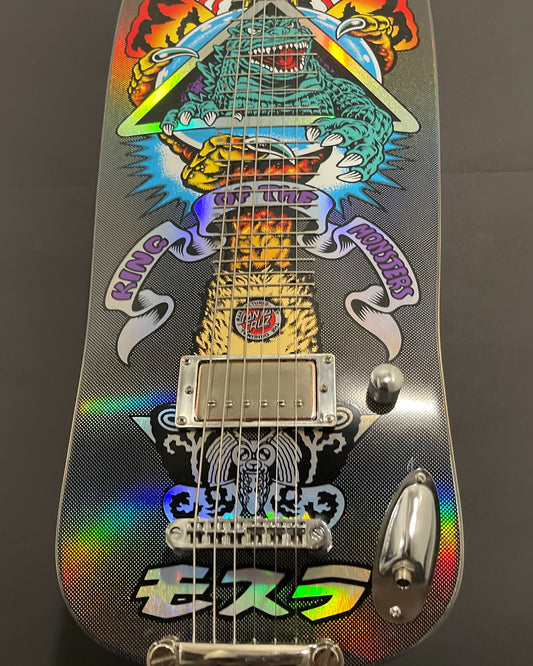 Sk8 Lap Steel – “King of the Monsters” (Modèle unique – Santa Cruz)